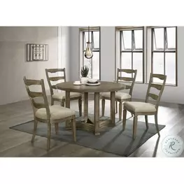 Parfield Weathered Oak Round Dining Room Set