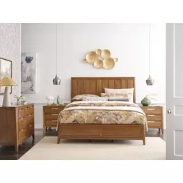 Lineage Cherry Panel Bedroom Set