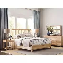 Somerset Ash Panel Bedroom Set