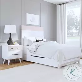 Rowan Ash Linen Youth Storage Bedroom Set