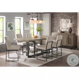 Eden Dune Extendable Counter Height Dining Room Set