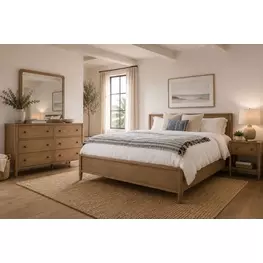 Maplewood Warm Maple Bedroom Set