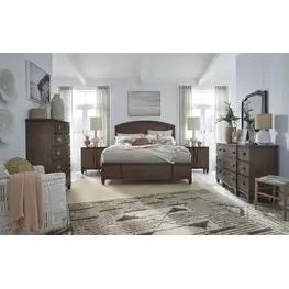 Canehurst Spiced Rum Panel Bedroom Set