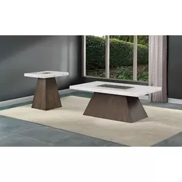 Grasten Ash Gray Rectangular Occasional Table Set