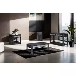Sterling West Ash Gray Rectangular Occassional Table