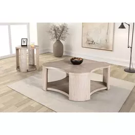Conisbrough Oak Square Occasional Table Set