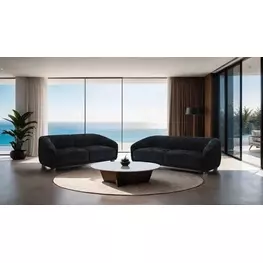 Kolvere Black Living Room Set