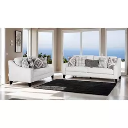 Turnham White Living Room Set