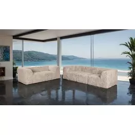 Nappi Taupe Modular Living Room Set