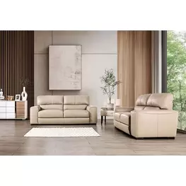 Marsicano Taupe Living Room Set