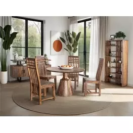 Acres Brownstone 46" Round Dining Room Set