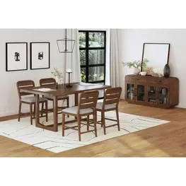 Thorin Brown Counter Height Dining Room Set