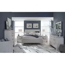 Lorelei Misty Cloud Panel Bedroom Set