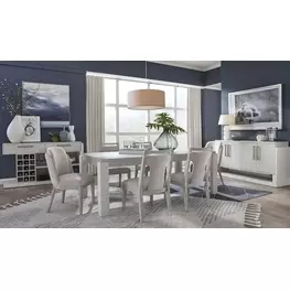 Lorelei Misty Cloud Extendable Rectangular Dining Room Set