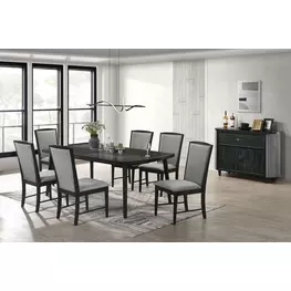 Skyline Onyx Rectangular Dining Room Set