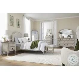 Provence Linen Youth USB Charging Upholstered Bedroom Set