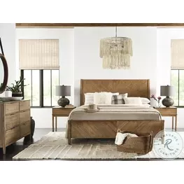 Cyrus Almond Bisque Sleigh Bedroom Set