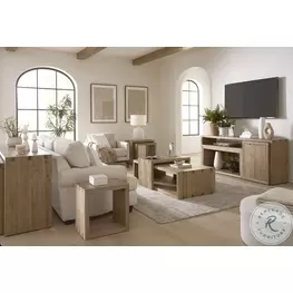 Lyndon Light Cashmere Rectangular Occasional Table Set