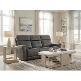 Westwood Polished Limestone Rectangle Occasional Table Set
