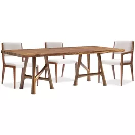Brasea Lume Rectangular Dining Room Set