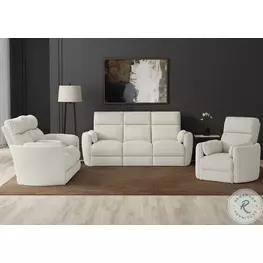 Radius Mega Ivory Power Reclining Living Room Set