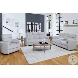 Arc Mega Grey Power Reclining Living Room Set