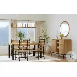 Newport Natural Oak Leg Dining Room Set
