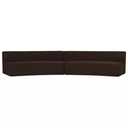 Naomi Dark Brown Modular Sectional