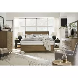 Lindon Belgian Coffee Bean Panel Bedroom Set