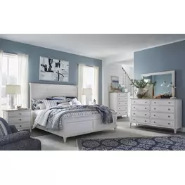 Whisperbay Sea Pearl and Driftwood Classic Panel Bedroom Set