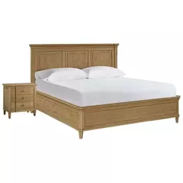 Oakmere Natural Panel Bedroom Set