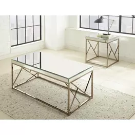 Evelyn White Occasional Table Set