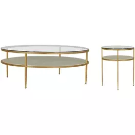 Constance White Occasional Table Set