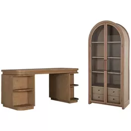 Elsa Blonde Natural Home Office Set
