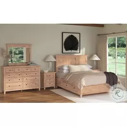 San Mateo Wheat Storage Bedroom Set