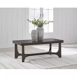 Korestone Dark Brown Rectangular Occassional Table Set
