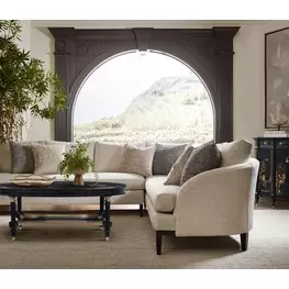 Brushwork Black and Gold Terrace Occasional Table Set