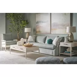 Coastal Sandbar Rectangular Singer Occasional Table Set