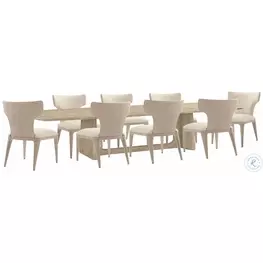 Repose Grey Oak And Grey Visible Inner 134" Extendable Rectangular Dining Room Set