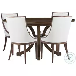 Surrey Brownstone 60" Round Dining Room Set