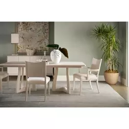 Coastal Sandbar 120" Extendable Rectangular Vero Dining Room Set