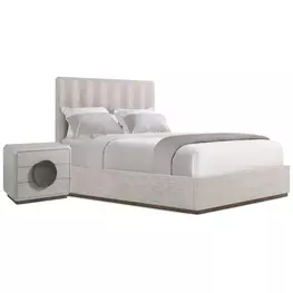 Spencer ST James Argento and Deep Brown Panel Bedroom Set