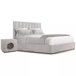 Spencer ST James Argento and Deep Brown King Panel Bedroom Set