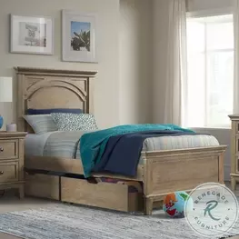 Leland Sandwash Youth Storage Bedroom Set