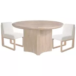 Modern Desert Oval Dining Room Set