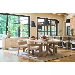 Azure Dockside Extendable Rectangular Dining Room Set