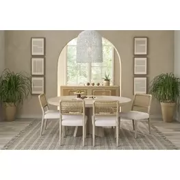 Oasis Dockside Extendable Round Dining Room Set