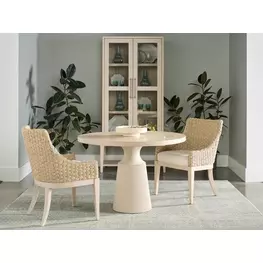Oakmere Willow and Taupe Round Dining Room Set