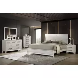 Ballard White Sleigh Bedroom Set