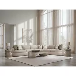 Moda Aurum D Shape Occassional Table Set